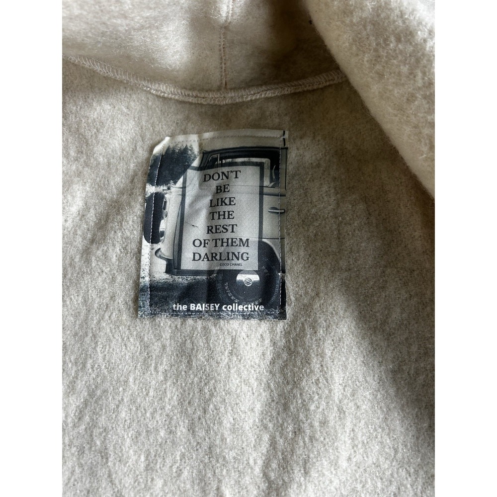 Baisey Collection Oversized Wool Kimono Jacket Cardigan Pendleton Retro - Picture 4 of 11